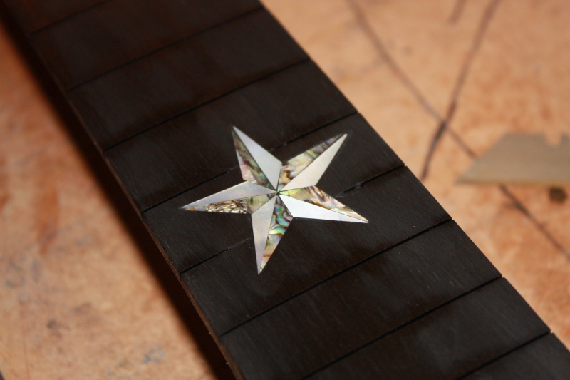 Finished- An inlay to be proud of, well done Fiona!