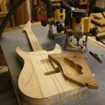 routing the guitar control cavity