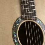 Snakewood binding and diamond abalone inlays