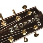 Headstock - custom inlay and binding
