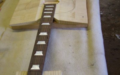 Custom Build – Set neck, Single cut, Flamed Cap- P3