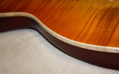 Custom Build – Set neck, Single cut, Flamed Cap- P13