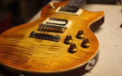 Custom Build – Set neck, Single cut, Flamed Cap- P16