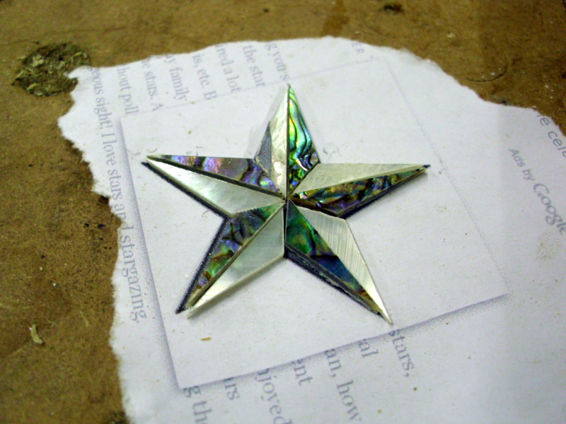 How to make a star inlay-1/2