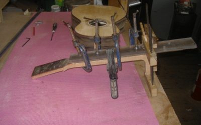 Alone in the Workshop – Part 11 – more neck stuff